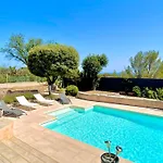 Villa Raphael - Charming Villa - Pool, Panoramic Seaview, Ac, Wifi