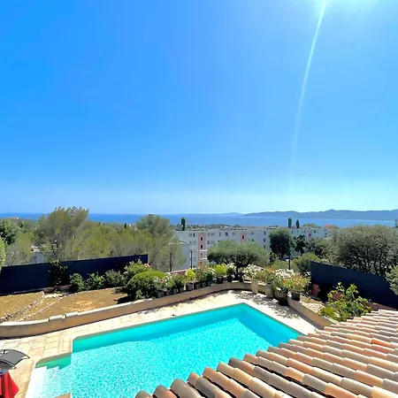 Charming French Riviera // Pool, Seaview, Ac, 9pax // * Saint-Raphaël